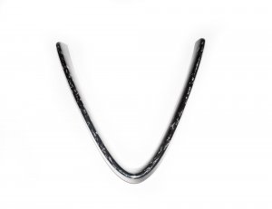 Alfa Romeo Giulia Front V Shield Grill Frame - Carbon Fiber - Forged Carbon - Feroce Carbon